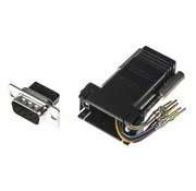 RS Pro 9 Way D-sub Male, RJ45 Adapter, 1 Port,