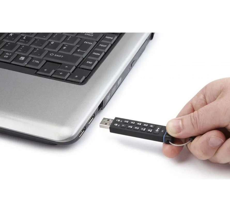 DatAshur sicherer USB Stick 256-bit in 4GB, 8GB, 16GB oder 32GB