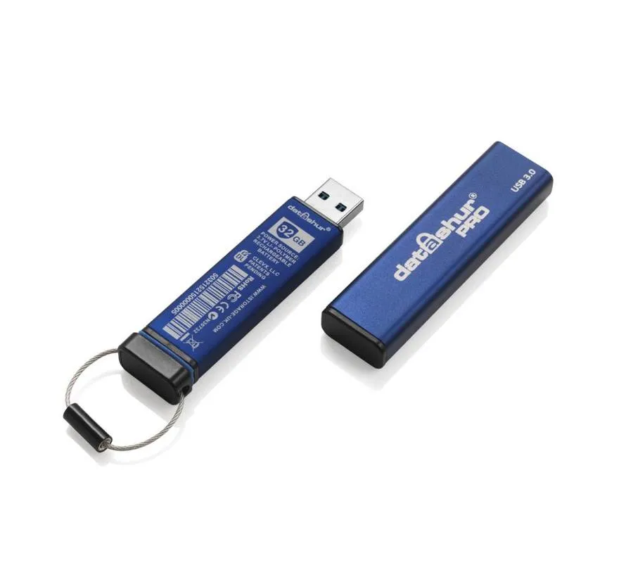 DatAshur Pro USB3 256-Bit sicherer USB-Stick in 4, 8, 16, 32, 64, 128 oder 256 GB