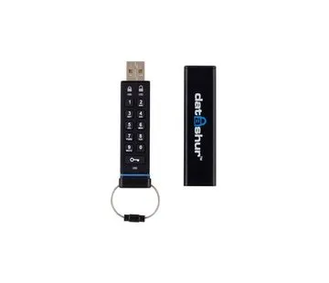 iStorage DatAshur secure USB Stick 256-bit in 4GB, 8GB, 16GB or 32GB