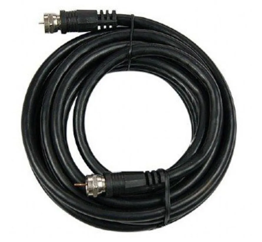 Coaxiale antennekabel mit F-connectors