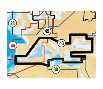 Navionics Middellandse und Zwarte Zee