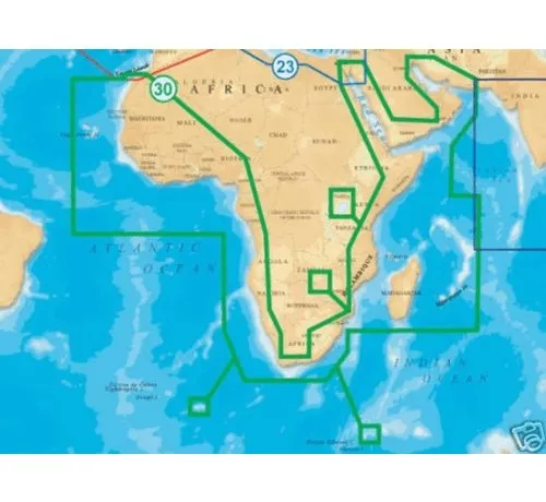 Navionics Afrika und Midden Oosten MSD 30XG