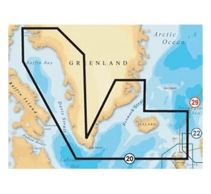 Groenland und IJsland MSD 20XG