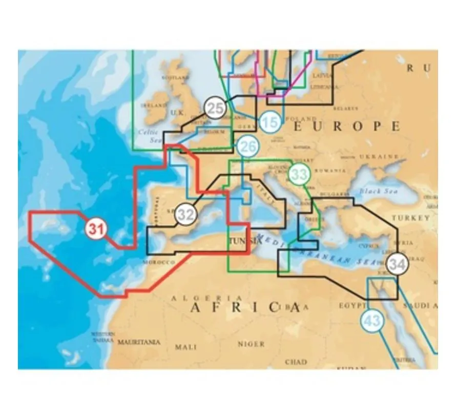EU West and Spanje MSD 31+