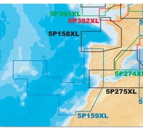 Navionics Portugal and Azoren MSD 5P159XL