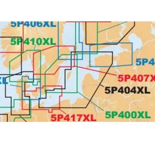 Navionics Stockholm tot Ahus MSD 5P400XL
