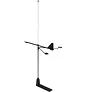 Hawk marifoonantenne met windvaan als set