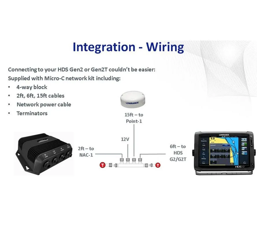 Outboard Pilot Cable Steer Pack Autopilot pakket