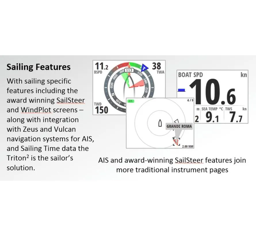 Triton Geschwindigkeit/Tiefe/Wind Pack