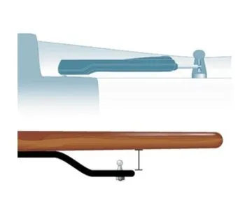 Simrad Tillerhalterung