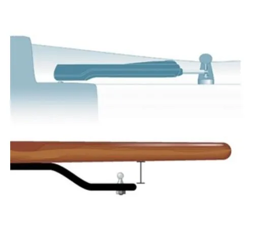 Simrad Tillerhalterung