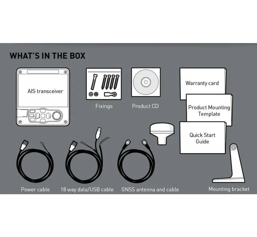 B400 is a compact Class B AIS transponder