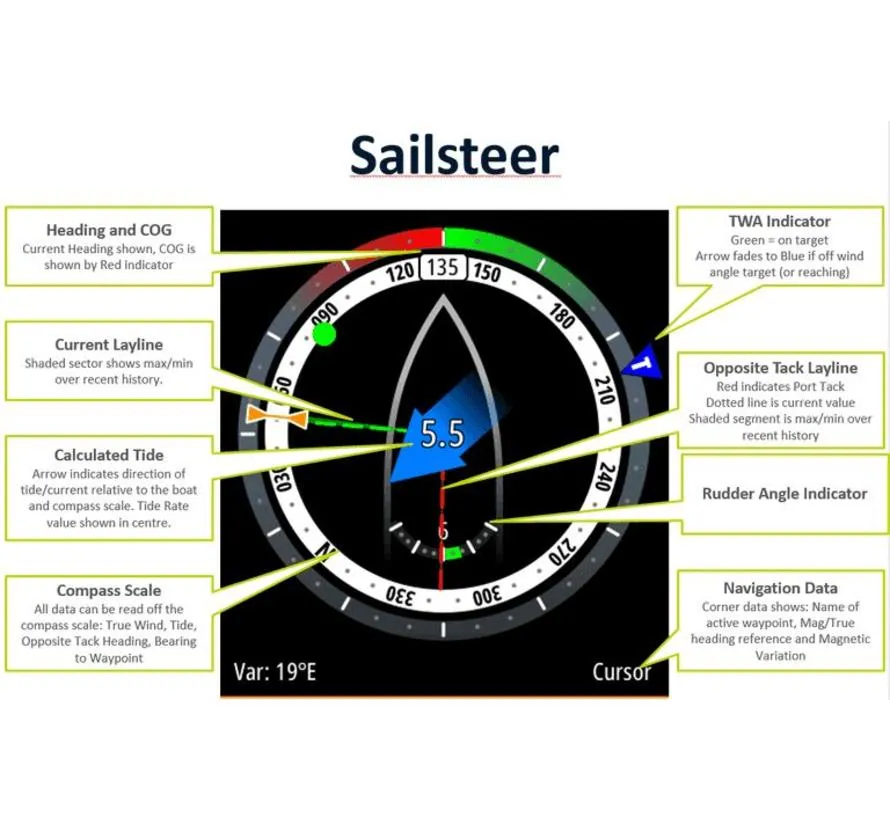 Vulcan 9 9-inch sailing and navigation chartplotter