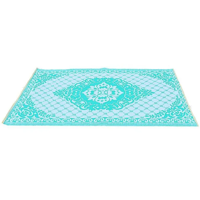 Turquoise oosters tuinkleed