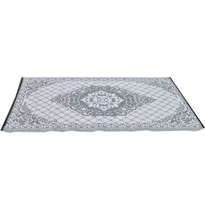 Wonder Rugs Buitentapijt grijs met wit arabisch
