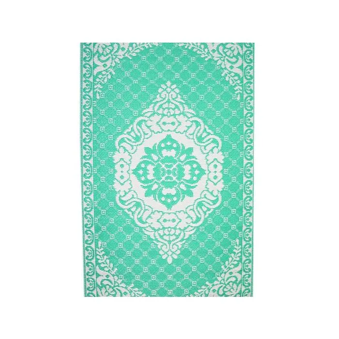 Turquoise oosters tuinkleed