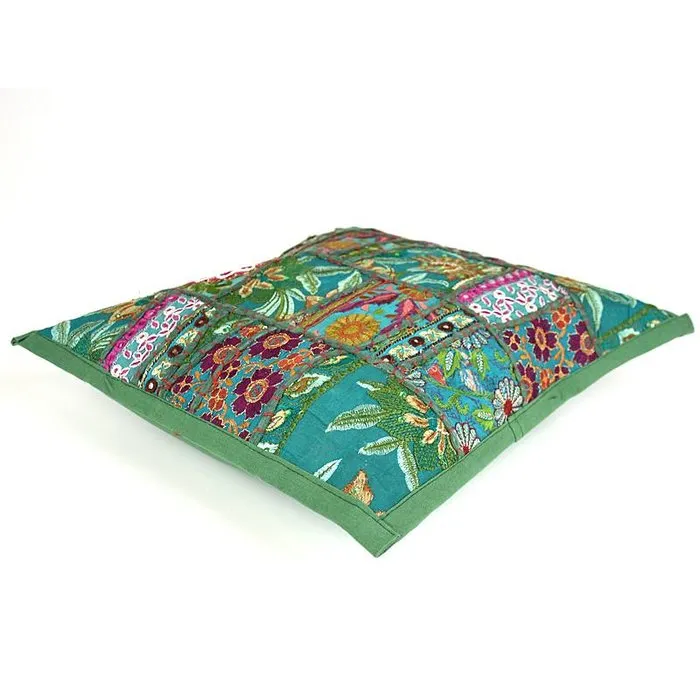 Kussentje groen India