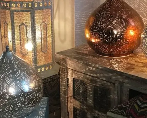 Tafellampen in arabische stijl