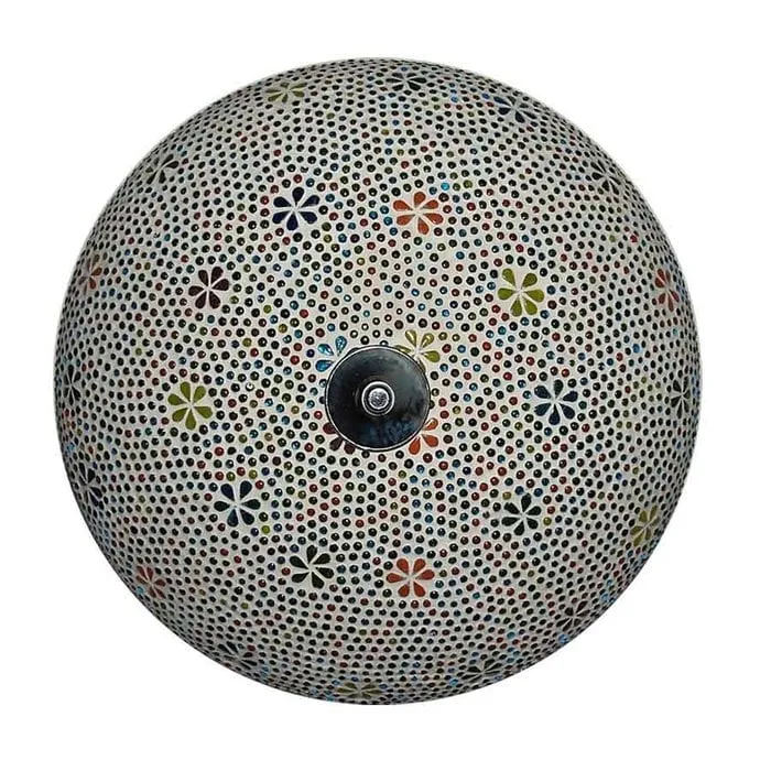 Plafonniere bloemen kleurrijk