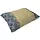 Sierkussen blauw met goud 70 x 50 cm