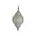 Witte oosterse lamp met filigraan patronen