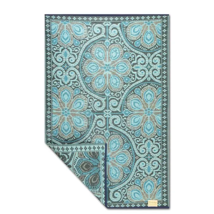 Wonder Rugs Blauw groot magisch buitenkleed