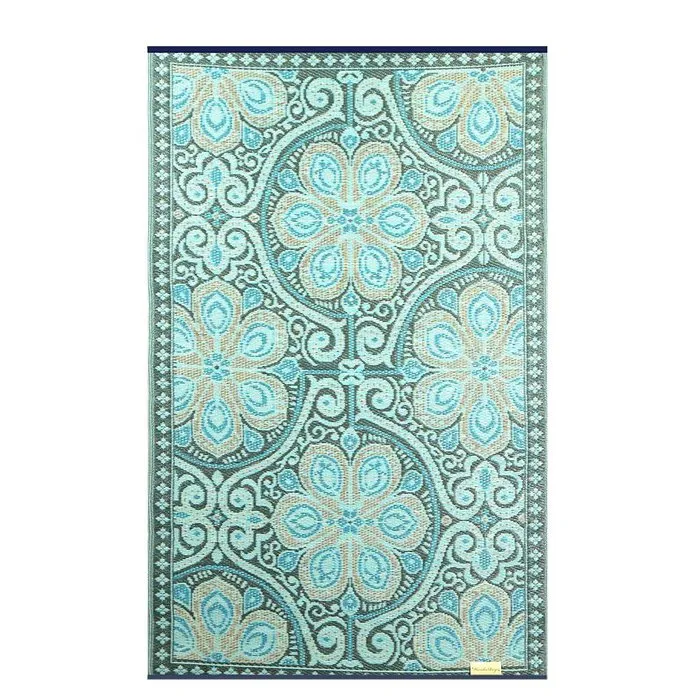 Wonder Rugs Blauw groot magisch buitenkleed