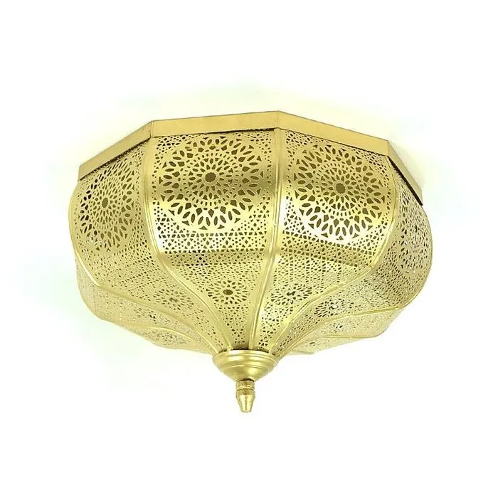 Gouden oosterse filigrain plafonniere