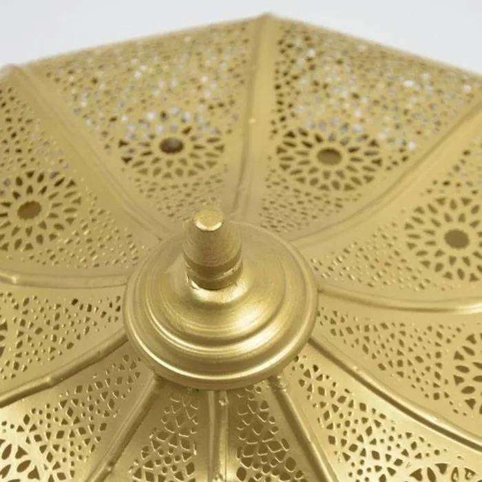 Gouden oosterse filigrain plafonniere