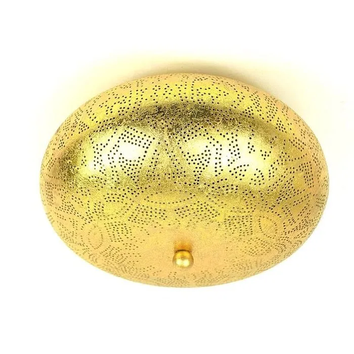 Filigrain plafonniere goud vintage