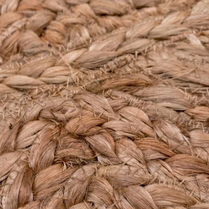 Jute vloerkleed zigzag