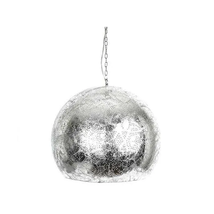 Filigrain oosterse hanglamp rond zilver