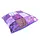 Paars sierkussen patchwork