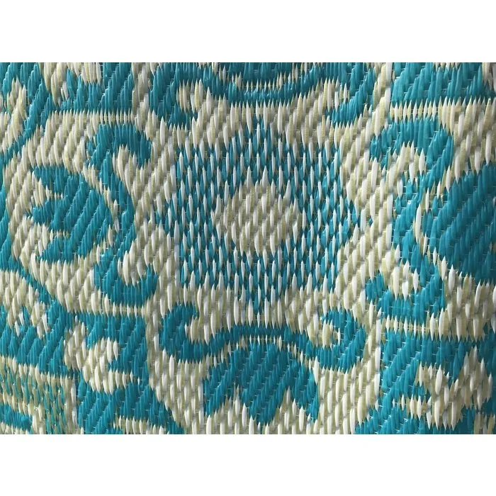 Wonder Rugs Groot plastic vloerkleed turquoise