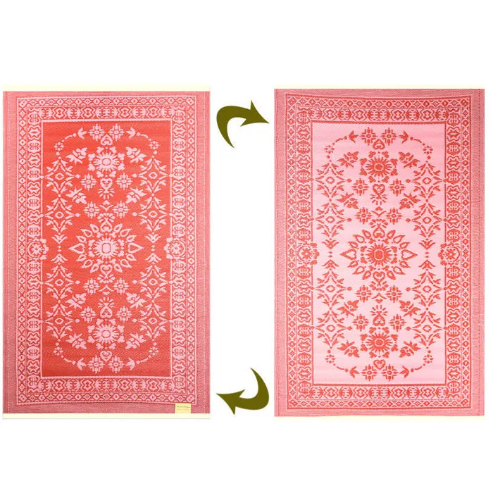Wonder Rugs Buitenkleed medium rood /roze