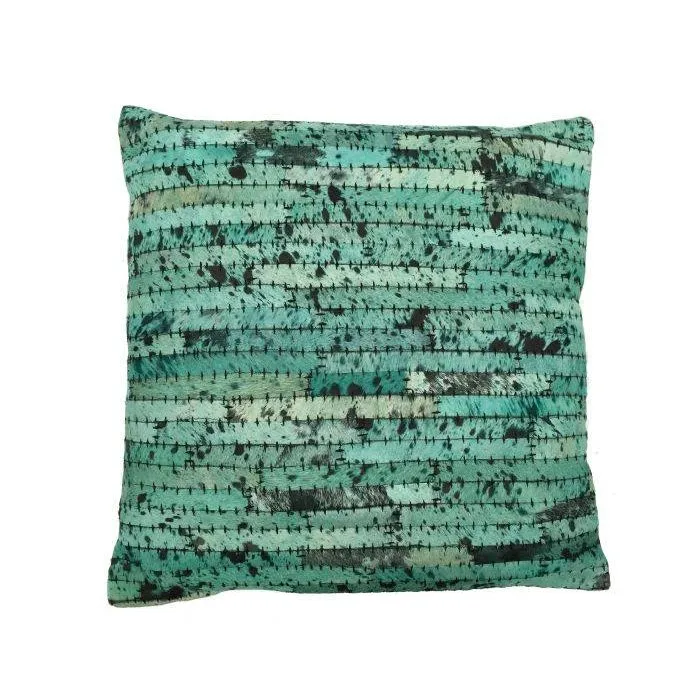 Kussen vierkant leer 50 x 50 cm