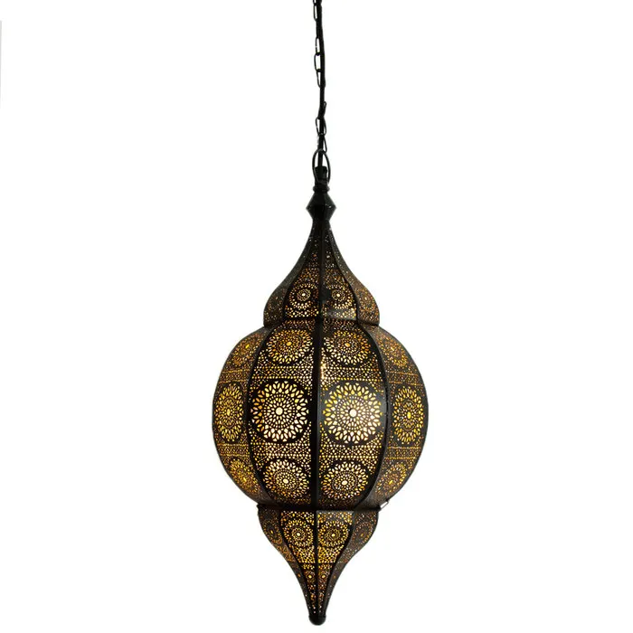 1001nacht hanglamp zwart goud