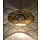 Filigrain ronde hanglamp met goud