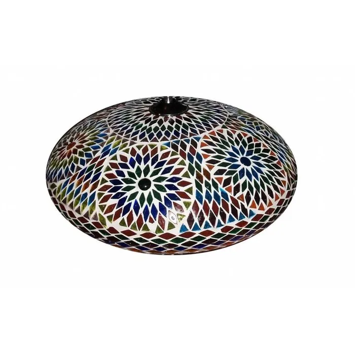 Turkse plafonniere mozaiek van gekleurd glas