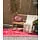Buitenkleed medium rood /roze