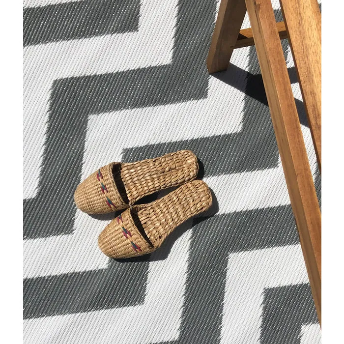 Plastic vloerkleed grafische patronen