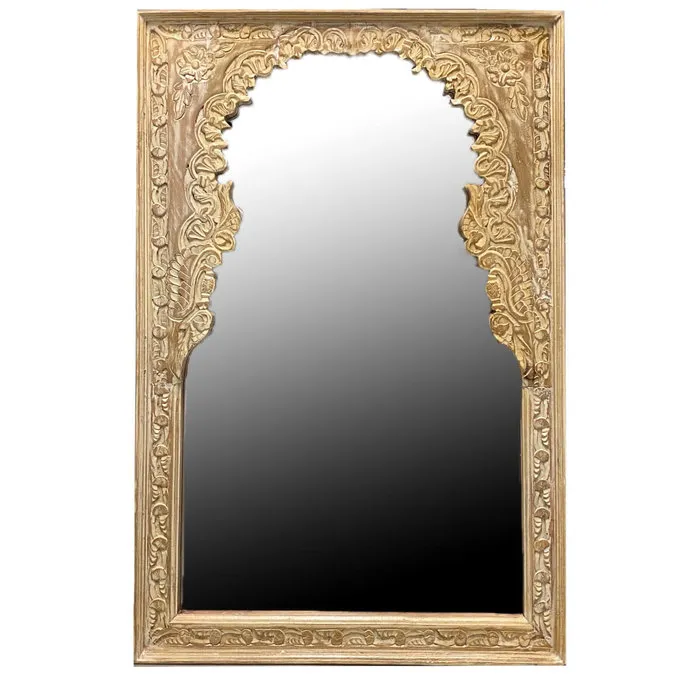 Grote Arabische spiegel wit