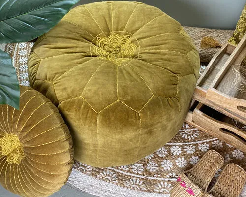 Een Marokkaanse poef: dé perfecte sfeermaker