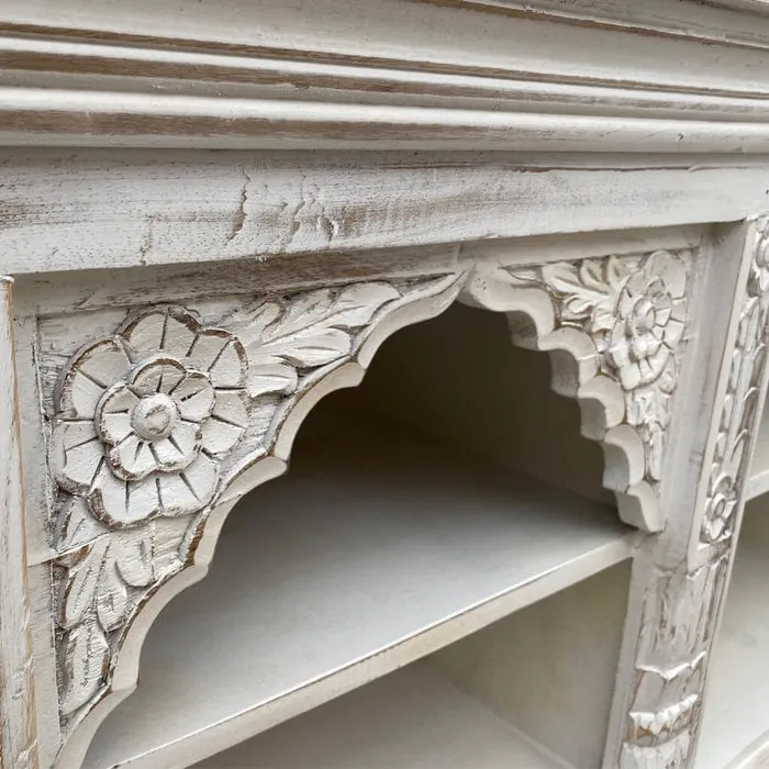 Oriëntaals witte tv kast