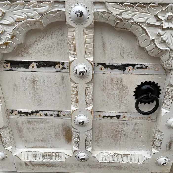 Oriëntaals witte tv kast