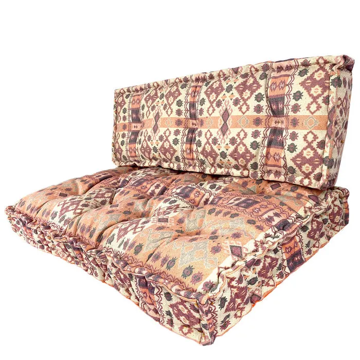 Palletkussen - summer orange