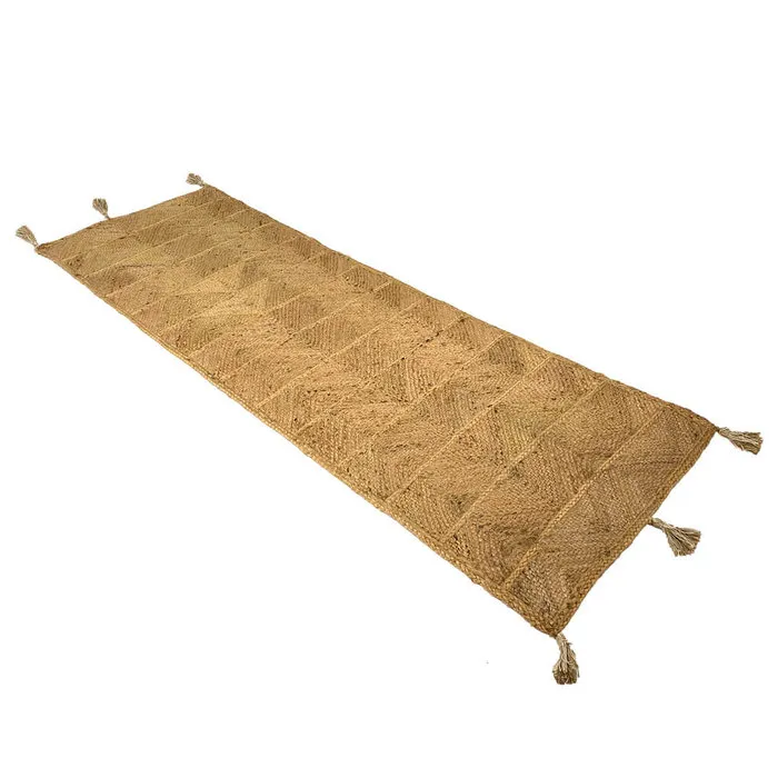 Gipsy stijl vloerkleed jute