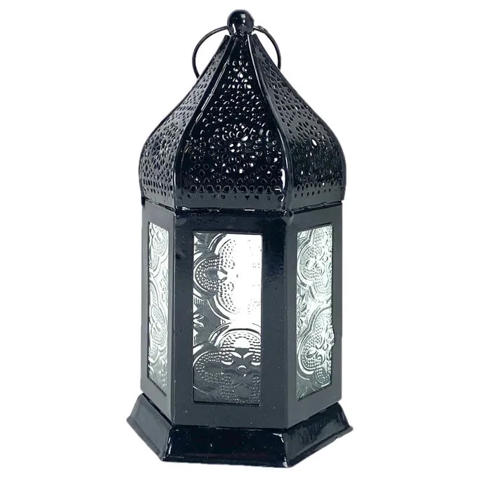 Buiten lantaarn zwart