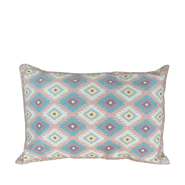 Pastel kelim kussen wieber
